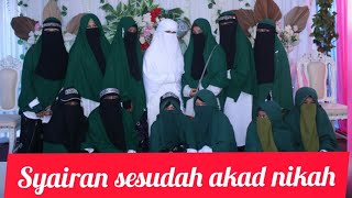 Syairan Sesudah Akad Nikah || Santri Salafi