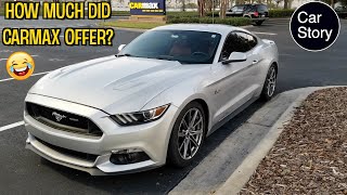 Took My Mustang GT Back To Carmax 3 Years After Buying For An Appraisal