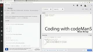 Codewars 7 kyu Nice Array JavaScript