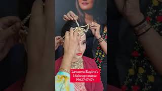 Lavanya Eugine's Bridal Styling Course 9962747474 #makeupcourses #makeuptutorial #bridal