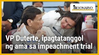 VP Duterte, ipagtatanggol ng ama sa impeachment trial | Agenda