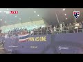 บรรยากาศหลังเกมทีมชาติไทย 3 0 ทีมชาติสิงคโปร์ seagames 2019