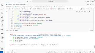 Python OOP Tutorial 5 Special Magic:Dunder Methods Day#32