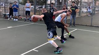 Professor Almost Loses 1v1... Nearly Breaks Ankle