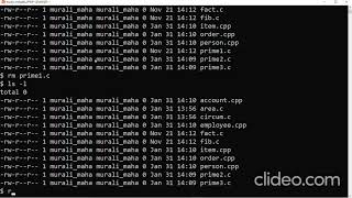 Linux rm command: remove files.