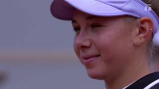Tennis Channel Live: 17yr old Amanda Anisimova Upsets Defending Roland Garros Champion Simona Halep