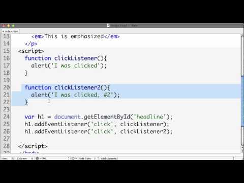 JavaScript DOM Event Basics - YouTube