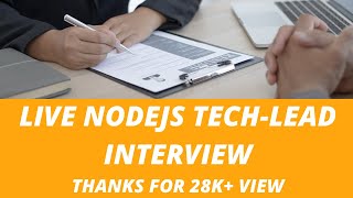 Live #nodejs Interview | #nodejs interview Question and Answers | #angular #javascript #interview