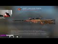 he got the rarest awp black scope pattern