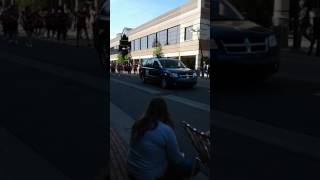 Canei V. twirling baton in Battle Creek Cerealfest Parade 6/9/2017