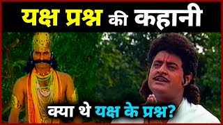 मरे हुए पांडव युधिष्ठिर के किस उत्तर से जीवित हुए थे | क्या थे यक्ष के प्रश्न  | yaksh yudhishthir |