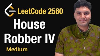 House Robber IV - Leetcode 2560 - Python