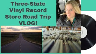 Vinyl Record Store Road Trip VLOG + Vinyl Finds! | Record Collector