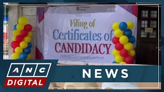 Davao City Comelec office receives two certificates of candidacy on Day 1 | ANC