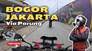 Perjalanan Bogor Jakarta via Parung Bogor | ADV 160 Eps 17