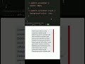 Custom scrollbar in css #Shorts