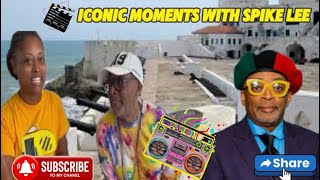 An Icon At Cape Coast Castle | Exclusive Spike Lee Interview | Repost | Juss Vlog | Ghana Vlog