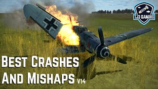 Epic Mishaps and Crashes Compilation from IL-2 Sturmovik Great Battles V14 Combat Flight Simulator