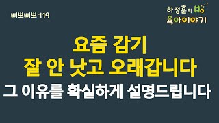 #546 요즘 감기! 잘 안 낫고 오래갑니다. 그 이유를 확실하게 설명드립니다:  소아청소년과 전문의 하정훈의 육아이야기(IBCLC, 삐뽀삐뽀119소아과저자)