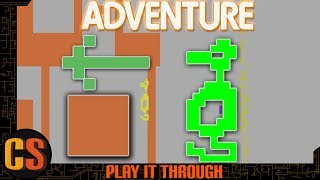 ADVENTURE (ATARI 2600) - PLAY IT THROUGH ALL 3 DIFFICULTIES + EASTER EGG