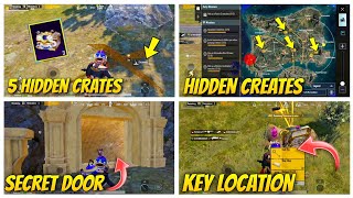 Find Hidden Crates // How To Open Auspicious Vault In Pubg Mobile /Open The Auspicious Vault 1 Time