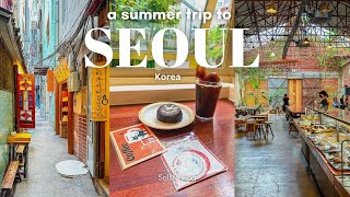 Summer trip to Seoul | Visiting aesthetic cafes, museums, rainy days, Personal C