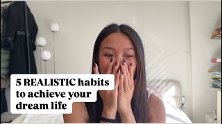 5 REALISTIC habits that can shift your subconscious desires into reality | Self Development | Growth