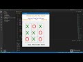 Tic Tac Toe using Tkinter (Python)