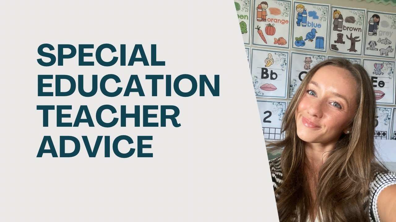 Special Education Teacher Advice Youtube