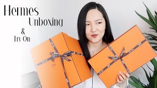 【Alma哟】Hermes Unboxing \u0026 Try On ❤️两只爱马仕包包开箱＋上身