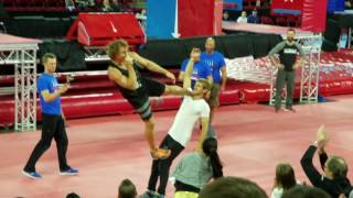 Wolfpack Shows Off Their Moves-Wolfpack Ninja Tour 2017