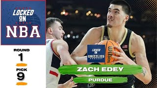 Memphis Grizzlies Draft Zach Edey in 2024 NBA Draft