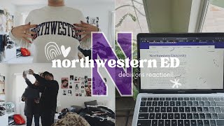 Northwestern Early Decision Reaction 2023 !!