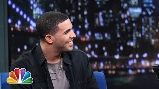 Drake Is Clean Shaven For SNL (Late Night with Jimmy Fallon)