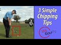 3 Easy Golf Chipping Tips Any Golfer Can Use (GOLF LESSON)