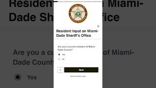 Sheriff Rosie Cordero-Stutz Launches First-Ever Community Survey