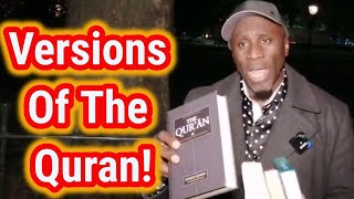 Lamin‘s Challenge! So Many Versions Of The Quran Vs Reliability Of The Bible | Speakers Corner