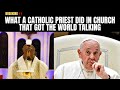 WHAT A CATHOLIC PRIEST DID IN CHURCH THAT GOT THE WORLD TALKING #catholic #sundayservice