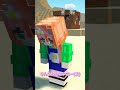 カラダが村人になった世界？！【マインクラフト】 shorts