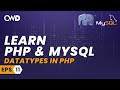 Data Types in PHP | PHP for beginners | Learn PHP | PHP Programming | Learn PHP in 2020