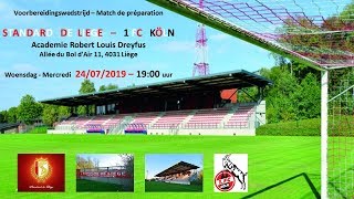 20190724   Standard de Liège   1 FC Köln Frauen - Korte Samenvatting