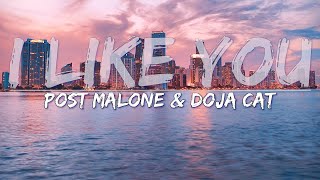 Post Malone & Doja Cat - I Like You (A Happier Song) (Clean) (Lyrics) - Audio, 4k Video