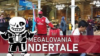 Playing Undertale Megalovania in Public Attracts Dancer Cole Lam 12 Years Old