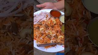 Kanpur Most Popular Unlimited Kaju Soya Veg Biryani Bulk Making #shorts #ytshorts #streetfood