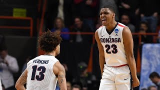 Watch Zach Norvell Jr.'s double-double performance for Gonzaga in the second round