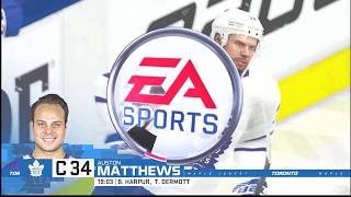 (EA SPORTS NHL 20) PS4 Season Gameplay (Toronto Maple Leafs vs Columbus Blue Jackets) 10 04 2019