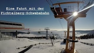 Eine Fahrt mit der Fichtelberg-Schwebebahn