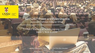 Active Learning Classroom - Associate Professor Melanie White Part 1
