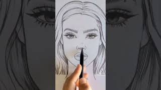 طریقه کشیدن بینی.رسامی پنسلی.رسامی بینی.nose draw.noseaet