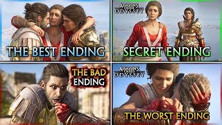 Assassin's Creed Odyssey ► HOW TO GET ALL ENDINGS (Secret, Best, Bad & Worst)